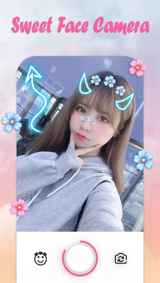 Sweet Face Camera - Live Face Скриншот 2