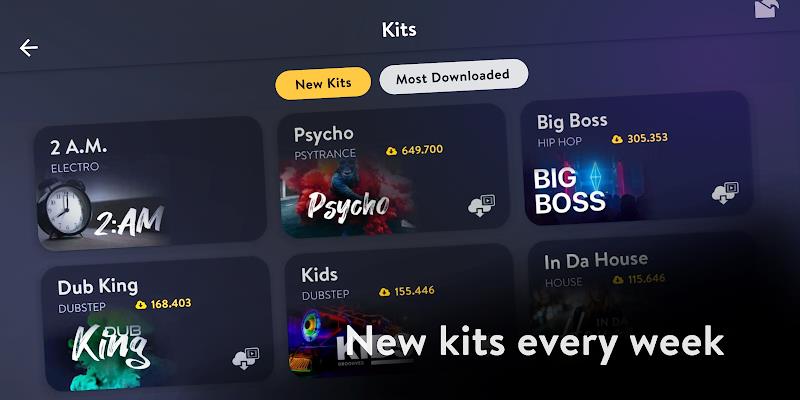 Real Pads: DJ electro drums Captura de pantalla 2