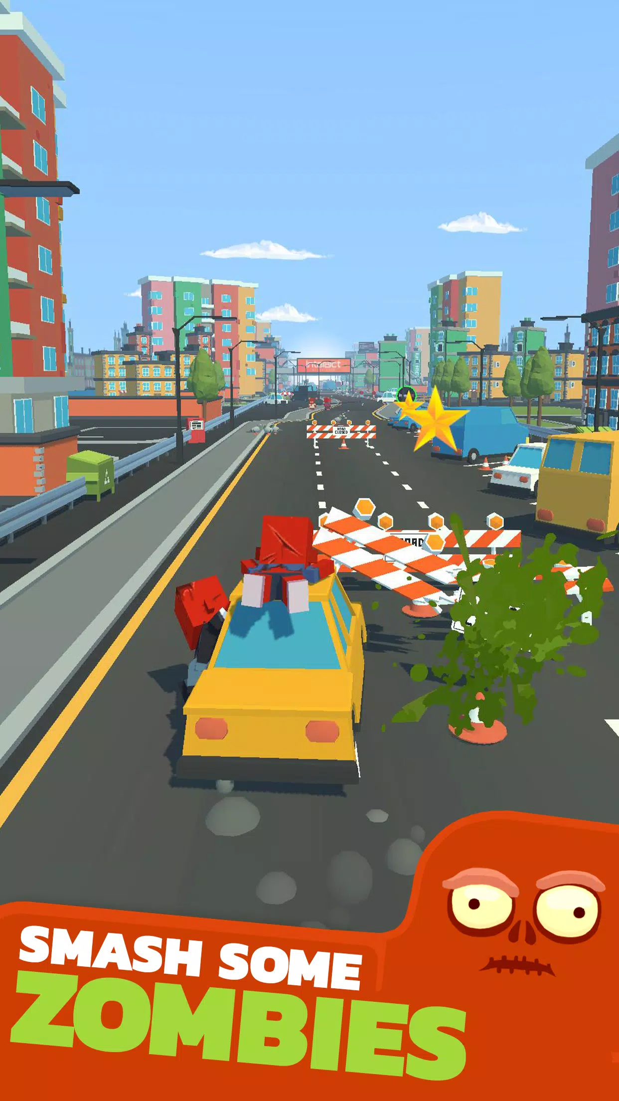 Zombie Road Rush Скриншот 2