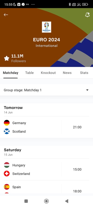 Onefootball Schermafbeelding 2