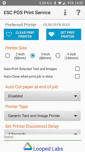 ESCPOS Bluetooth Print Service應用截圖第1張