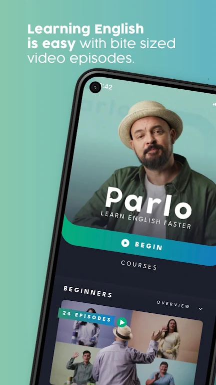 Schermata Parlo Learn English 1