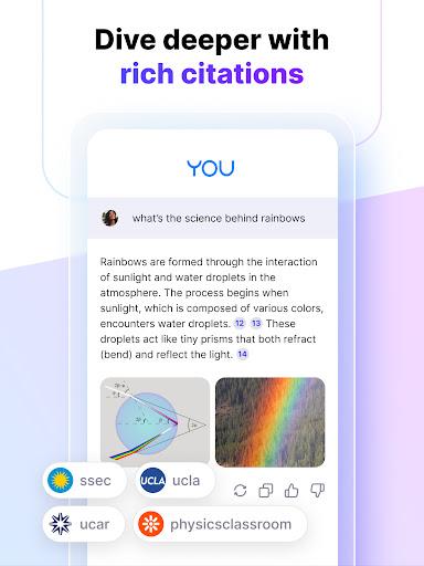 You.com AI Search and Browse Zrzut ekranu 4