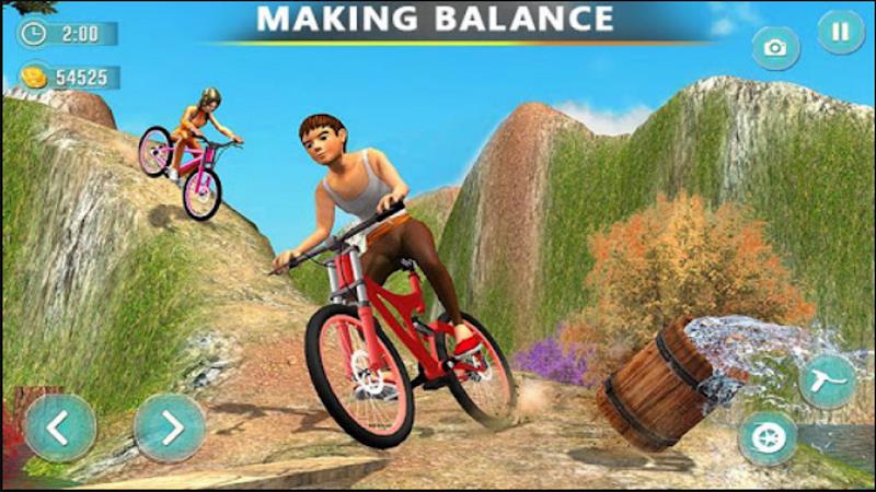 Offroad Bicycle Bmx Stunt Game應用截圖第3張