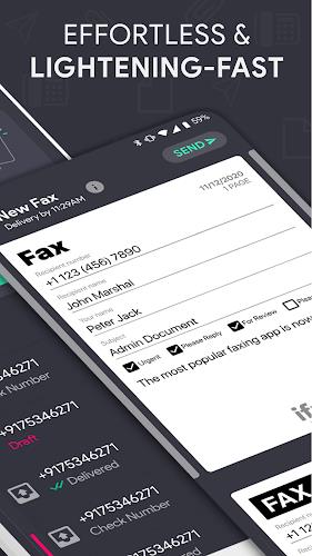 Send Fax plus Receive Faxes Скриншот 2