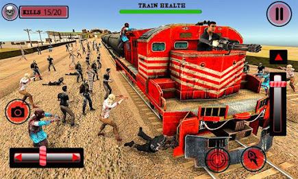 US Army Train Zombie Shooting应用截图第4张