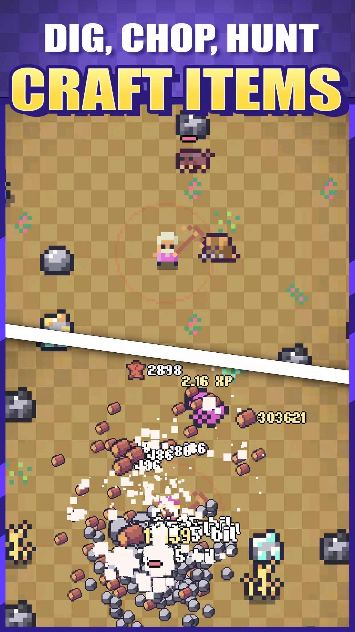 Idle Pocket Crafter 2 Скриншот 2
