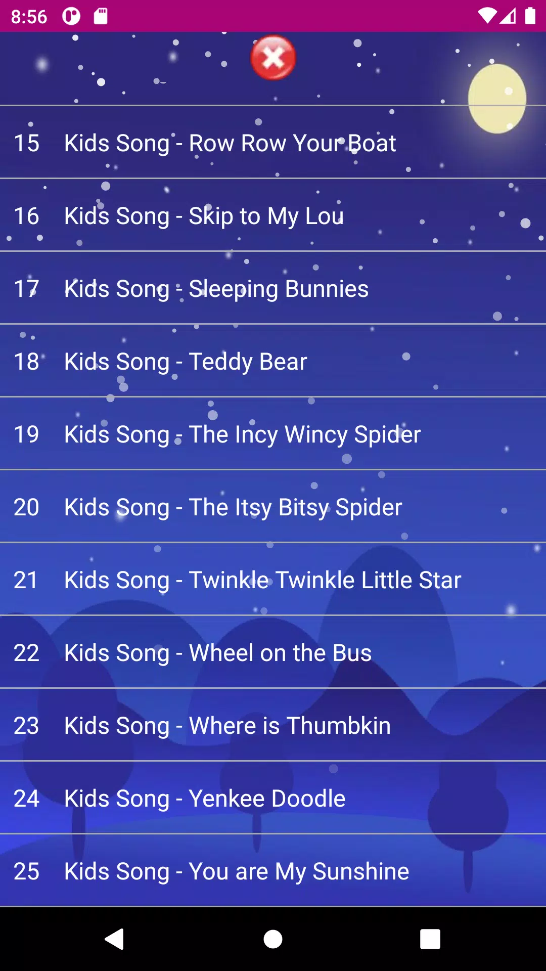 baby songs - nursery rhymes ภาพหน้าจอ 1