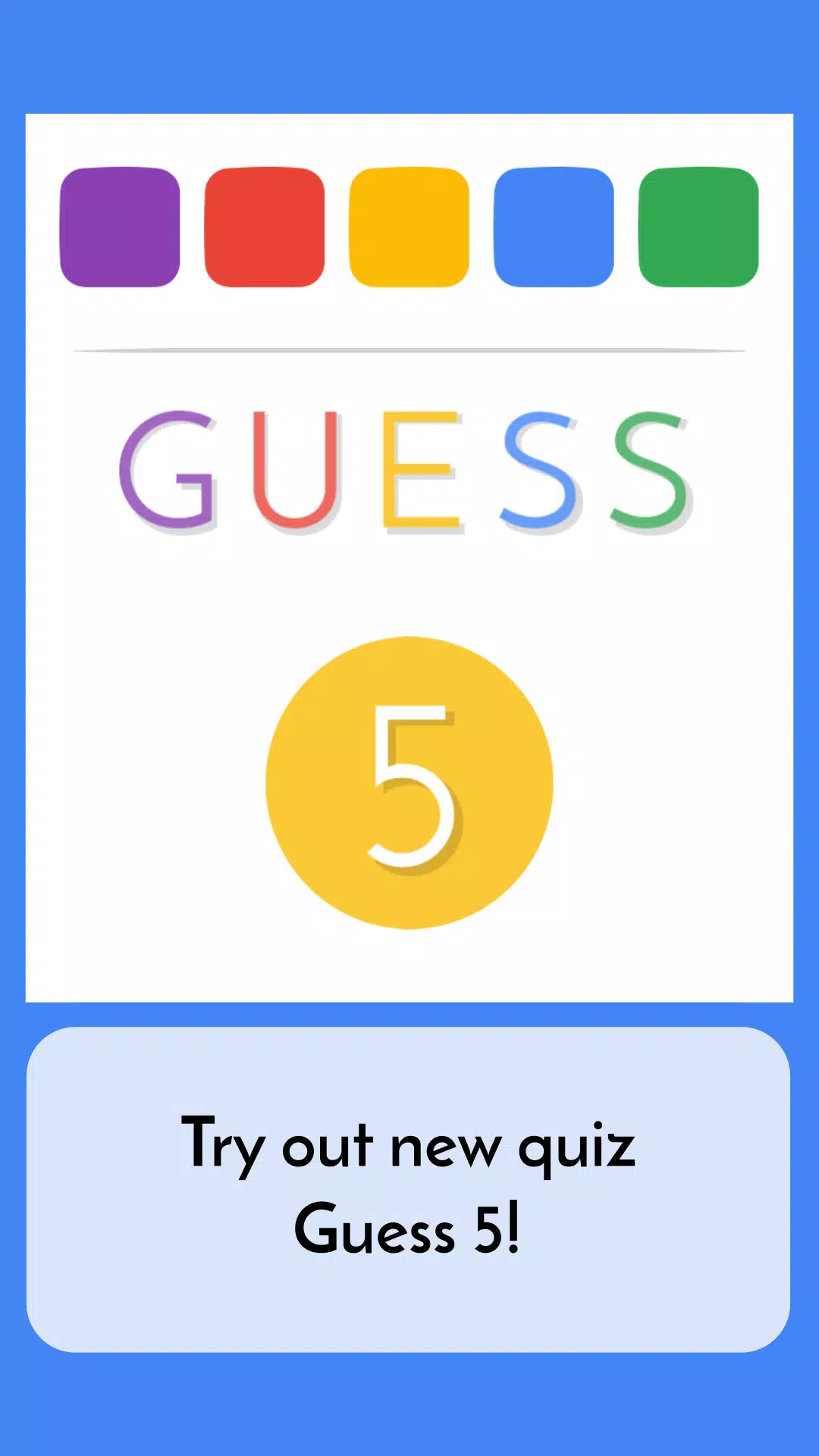 Guess 5 Capture d'écran 4