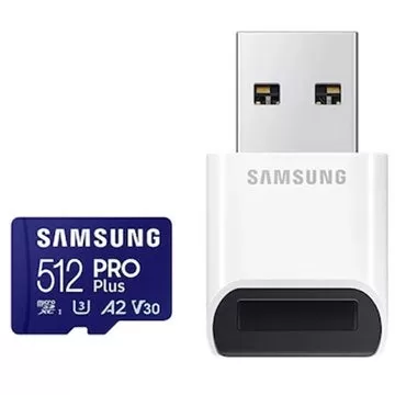 512GB Samsung Pro Plus帶有USB適配器的Micro SDXC卡現在僅$ 29.99