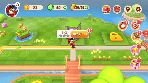 Schermata Super Run World 4