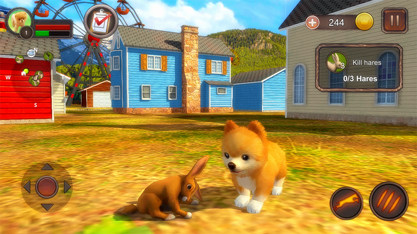 Pomeranian Dog Simulator應用截圖第3張