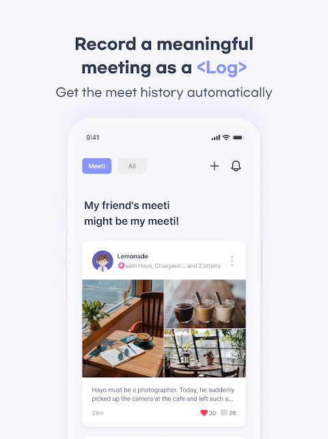 Here We Are - O2O community platform Скриншот 1