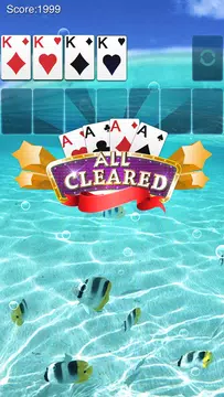 Solitaire: Ocean Blue ဖန်သားပြင်ဓာတ်ပုံ 2