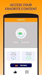 Turbo VPN - Fast Secure VPN スクリーンショット 4