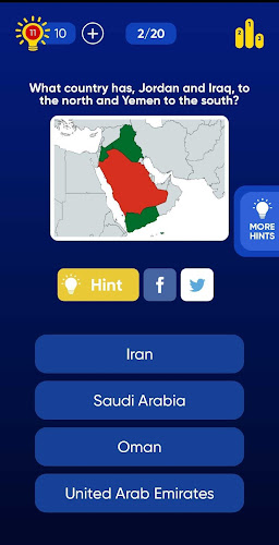 Geo Quiz: World Geography, Map Ảnh chụp màn hình 4