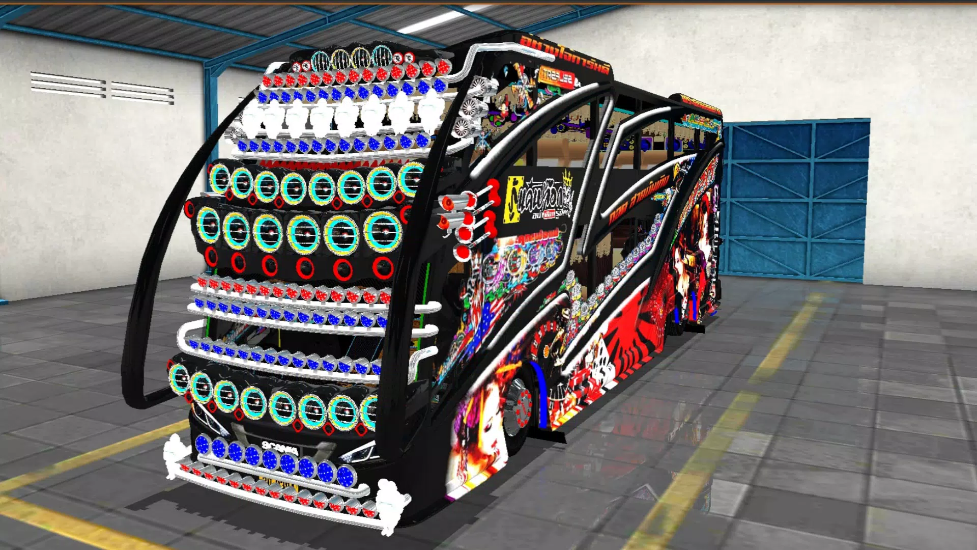 Mod Bus Thailand Captura de pantalla 3