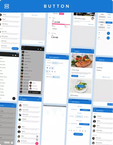 MaterialX - Material Design UI Ekran Görüntüsü 2