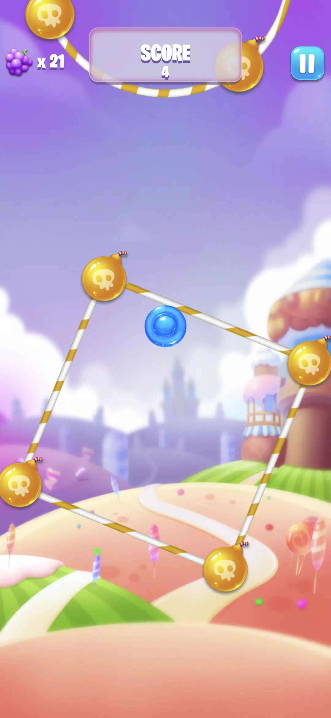 Sugary Sky Glider Скриншот 3