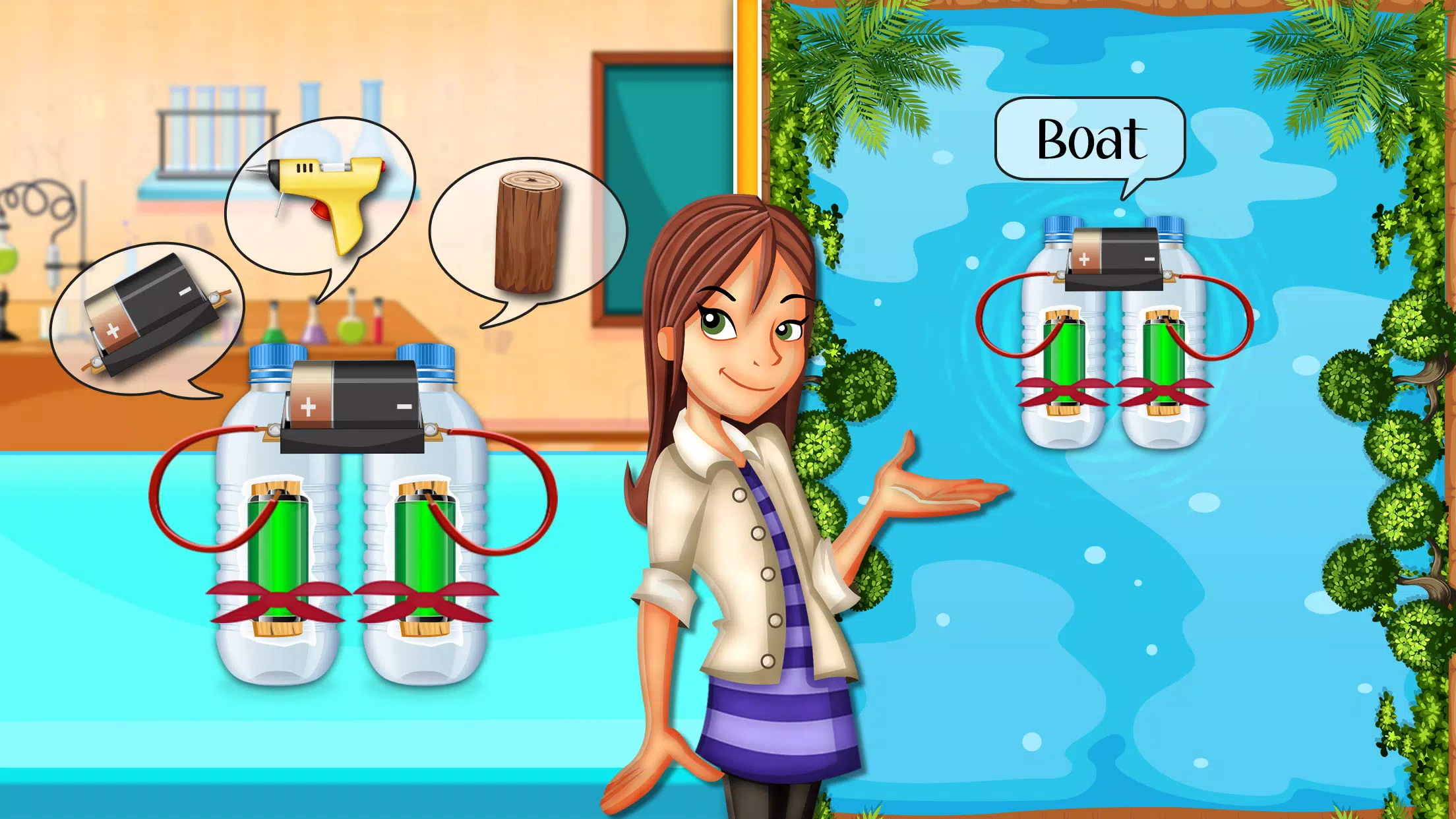 Girls High School Science Lab ภาพหน้าจอ 1