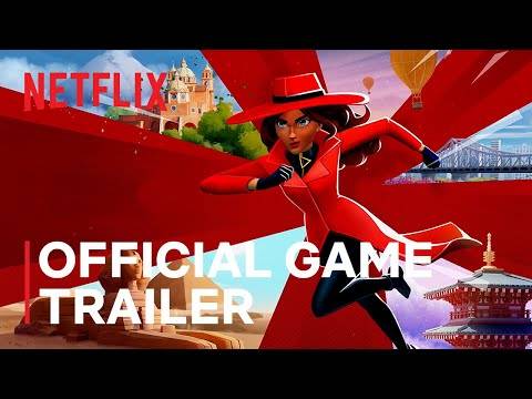 Carmen Sandiego Netflix遊戲