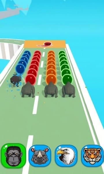 Animal Racing Mod Скриншот 1
