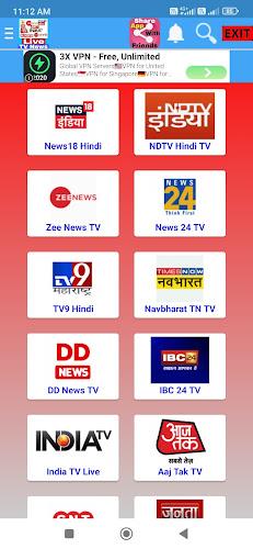 Live TV Bangla- All TV Channel Tangkapan skrin 4