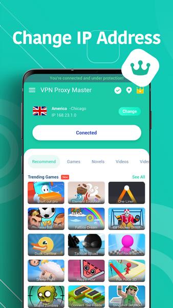 VPN Master - ВПН для Андроид Скриншот 2