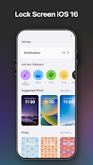 ios 16 lock screen 2023 Скриншот 1