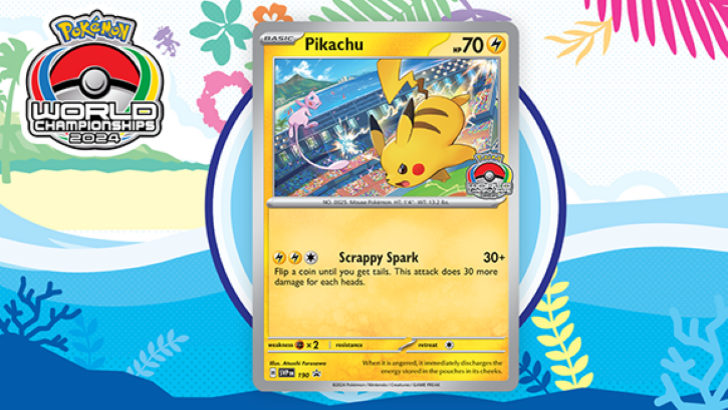 Pikachu Promo Card Revealed for Pokémon World Championships 2024