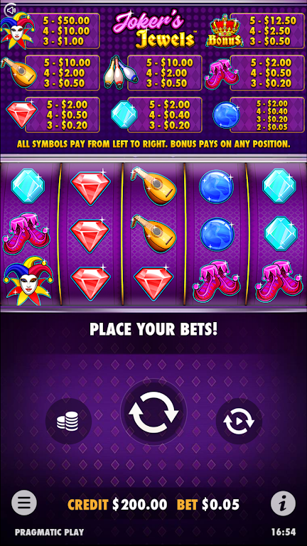 Joker’s Jewels Slot Casino Win Capture d'écran 3