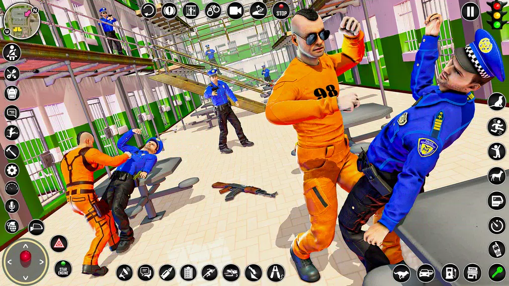 US Police Prison Escape Games应用截图第3张