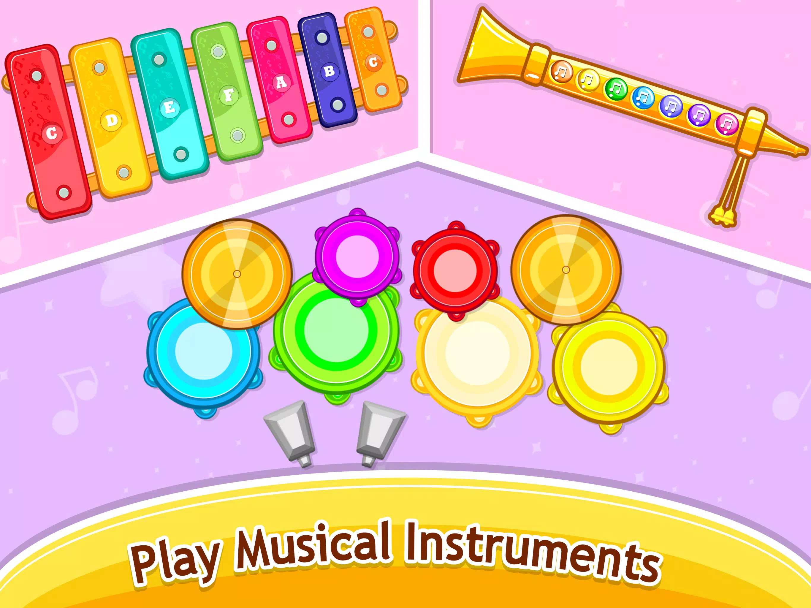 Kids Music piano - games Скриншот 2