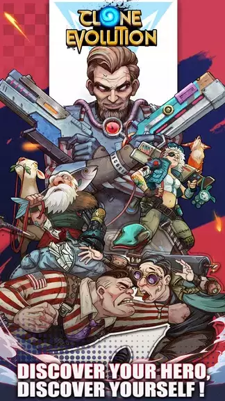 Clone Evolution: RPG 戰鬥應用截圖第1張