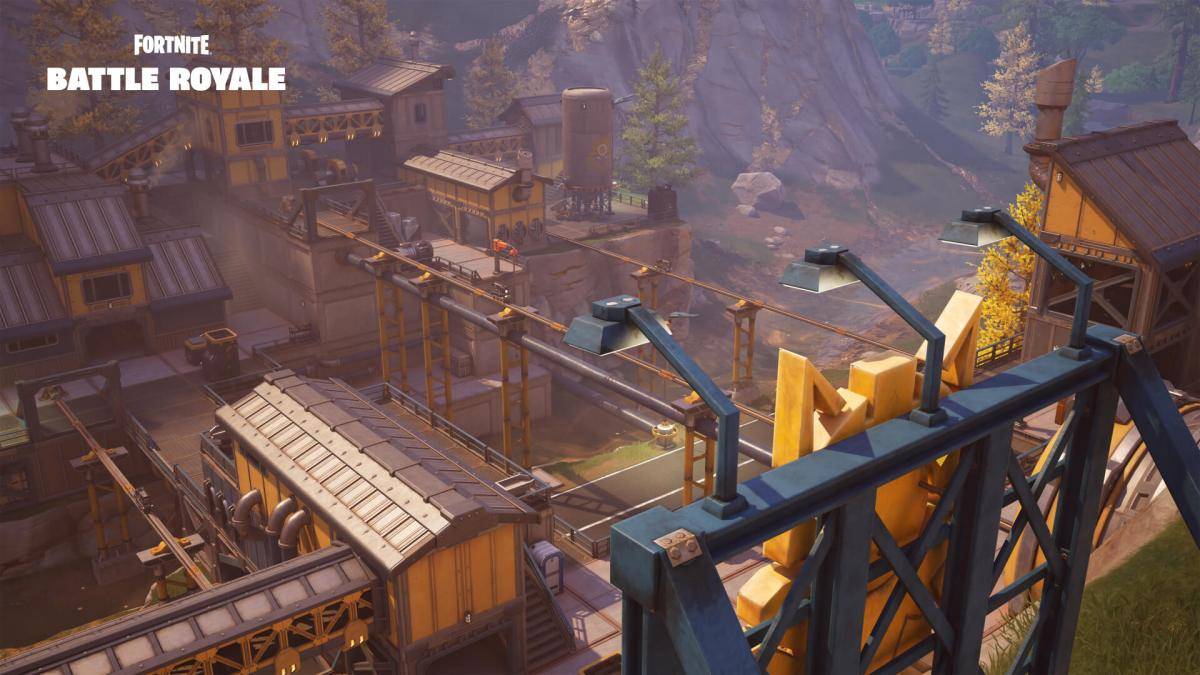 Shiny Shafts location in Fortnite Chapter 6, Season 2