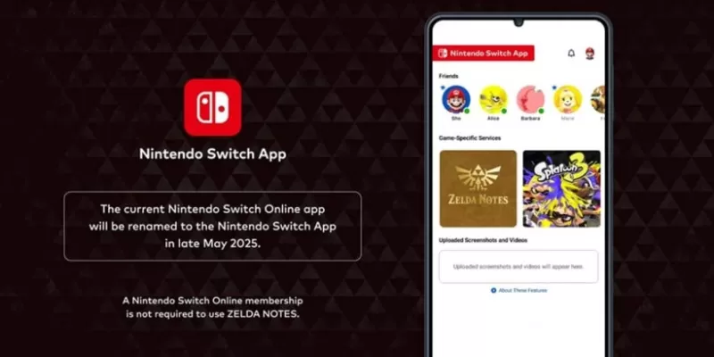 新Zelda Notes應用程序將Switch 2與移動