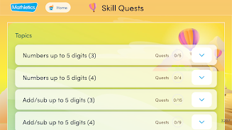 Mathletics Students Tangkapan skrin 2