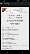 65 lat ZPiT AGH Krakus应用截图第3张