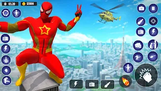 Miami Spider Rope:Superhero 3D Скриншот 3