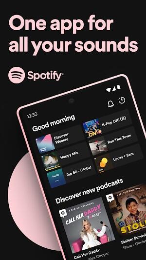 Spotify: музыка и подкасты Скриншот 1