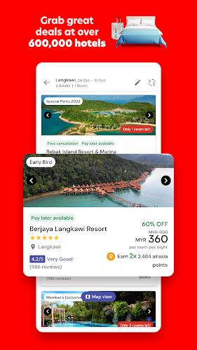 AirAsia MOVE: Flights & Hotels Captura de pantalla 2