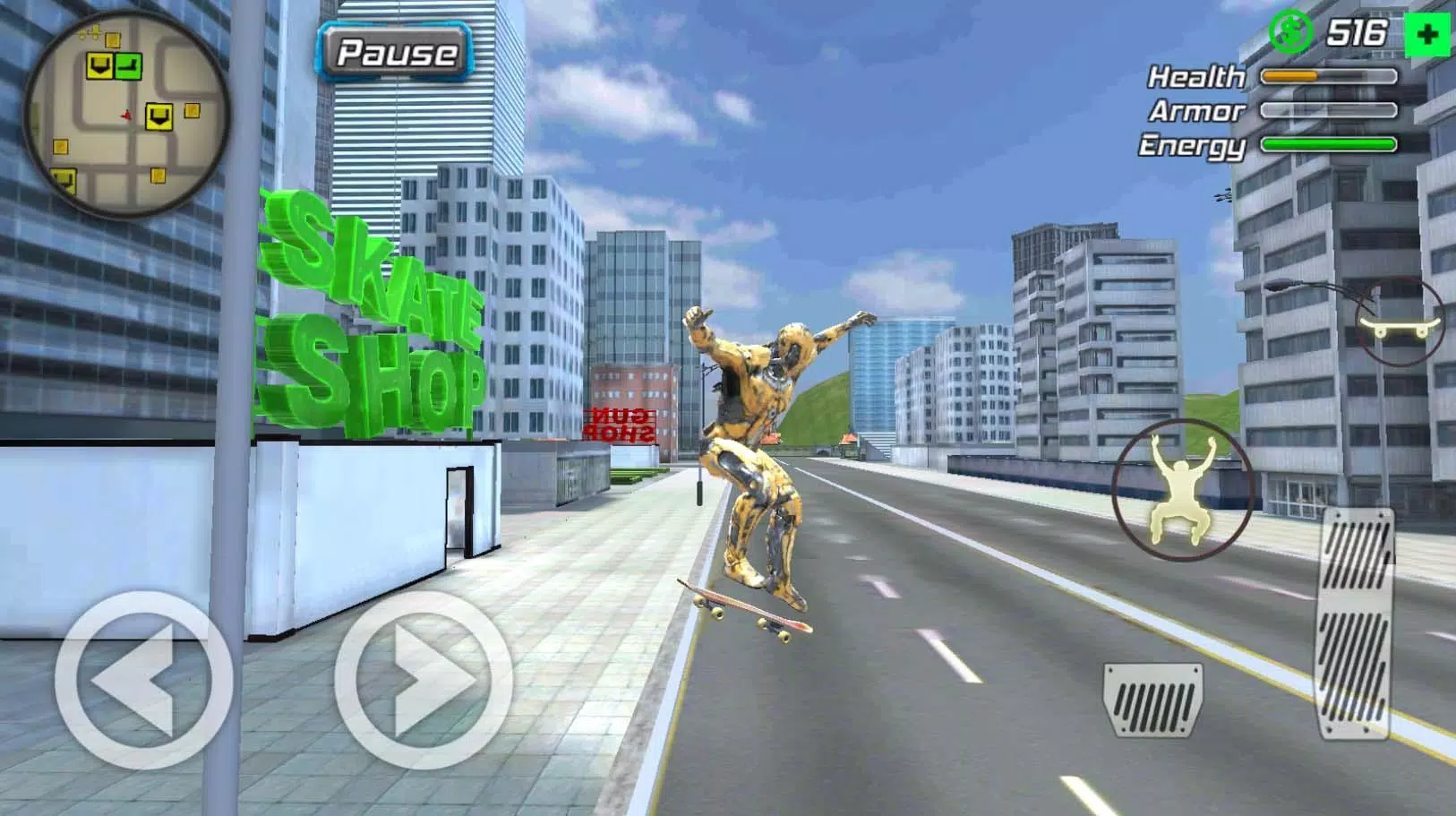 Super Crime Iron Hero Robot Скриншот 1