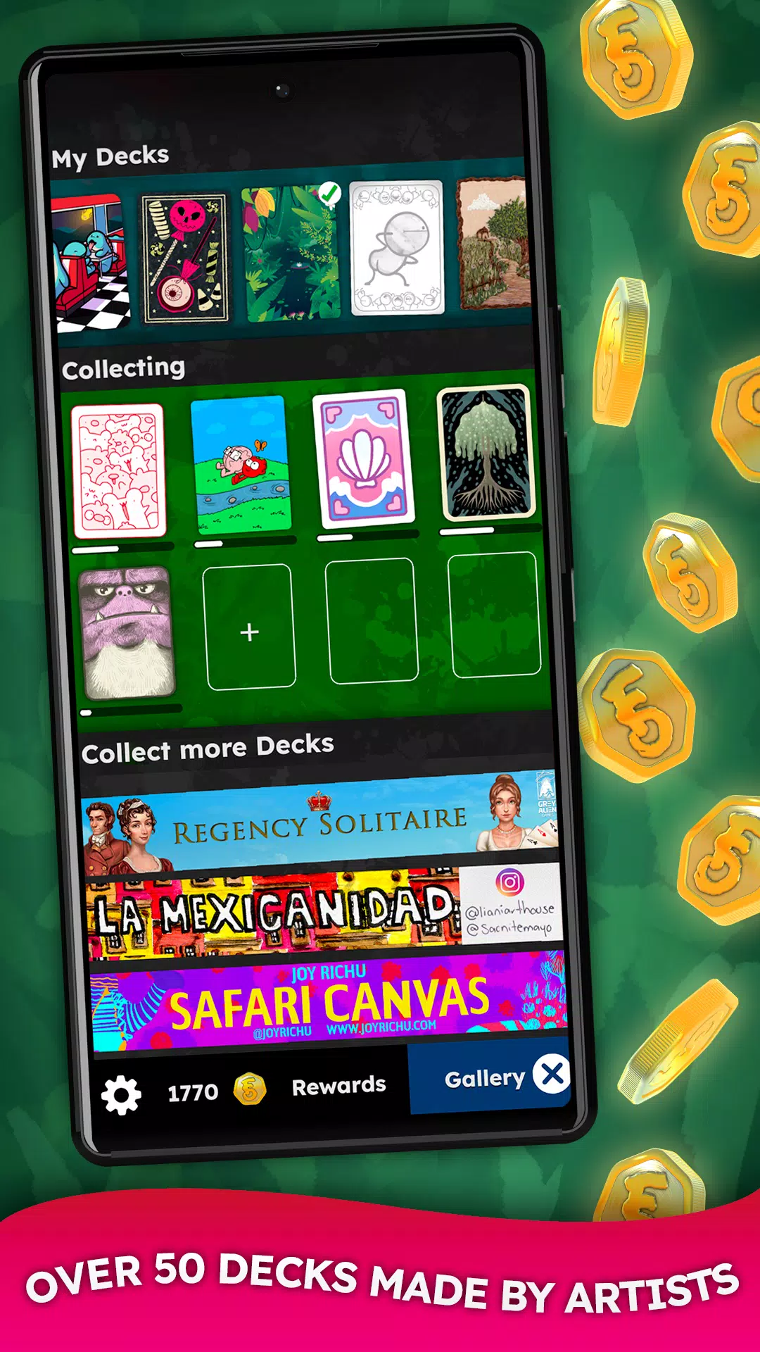 FLICK SOLITAIRE - Cozy Cards スクリーンショット 4