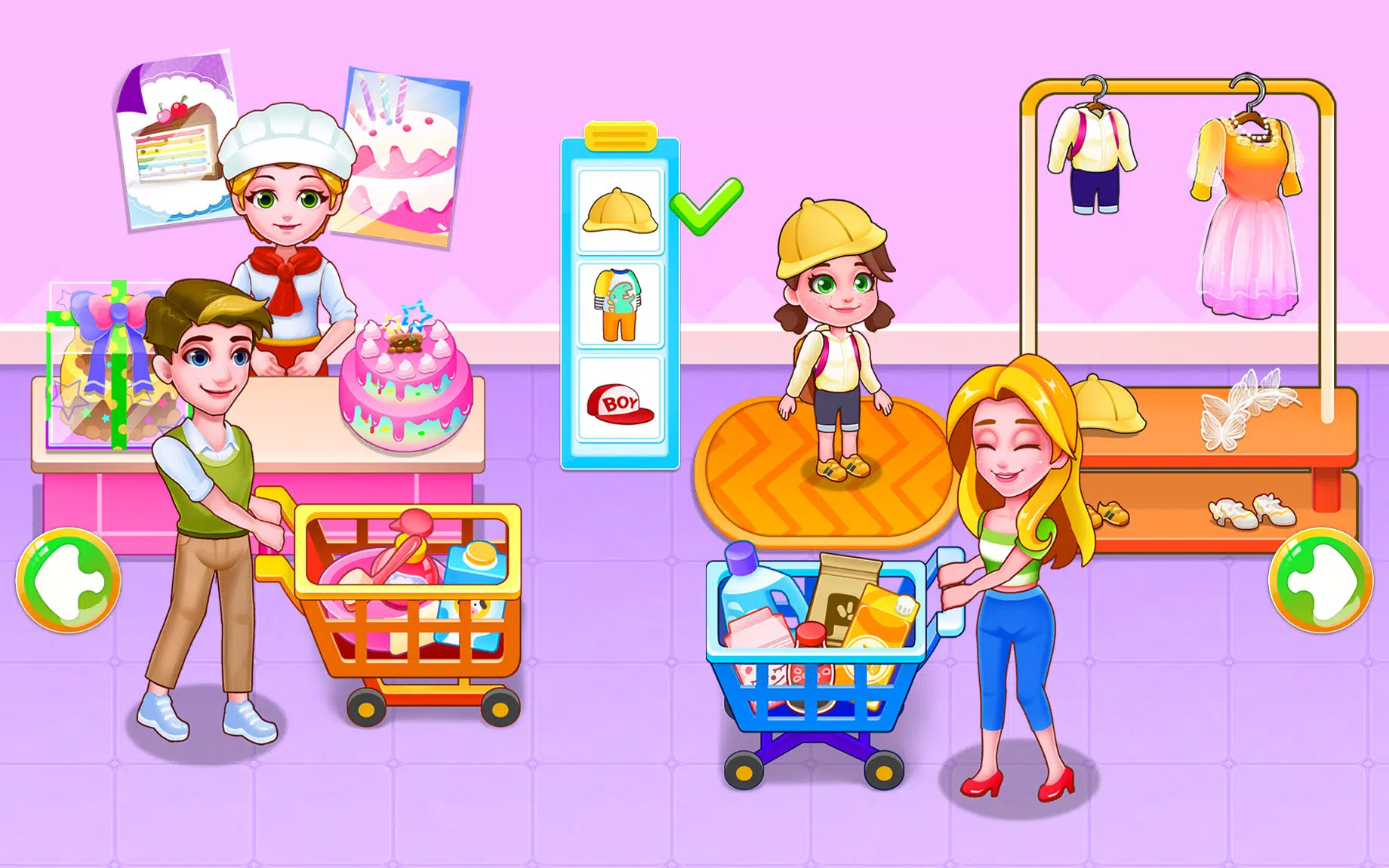 Supermarket Go Shopping Скриншот 4