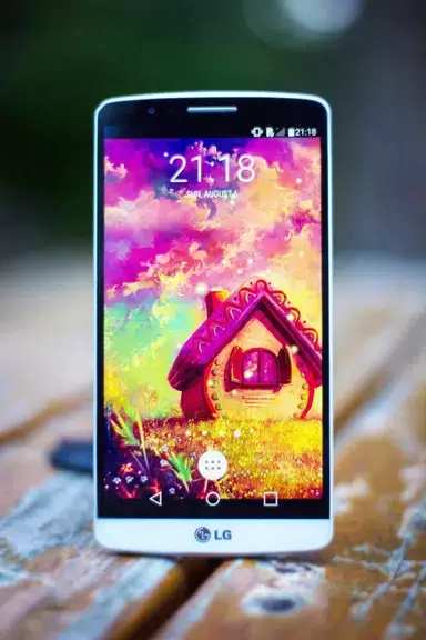 Sweet Home Colorful wallpaper Captura de pantalla 1
