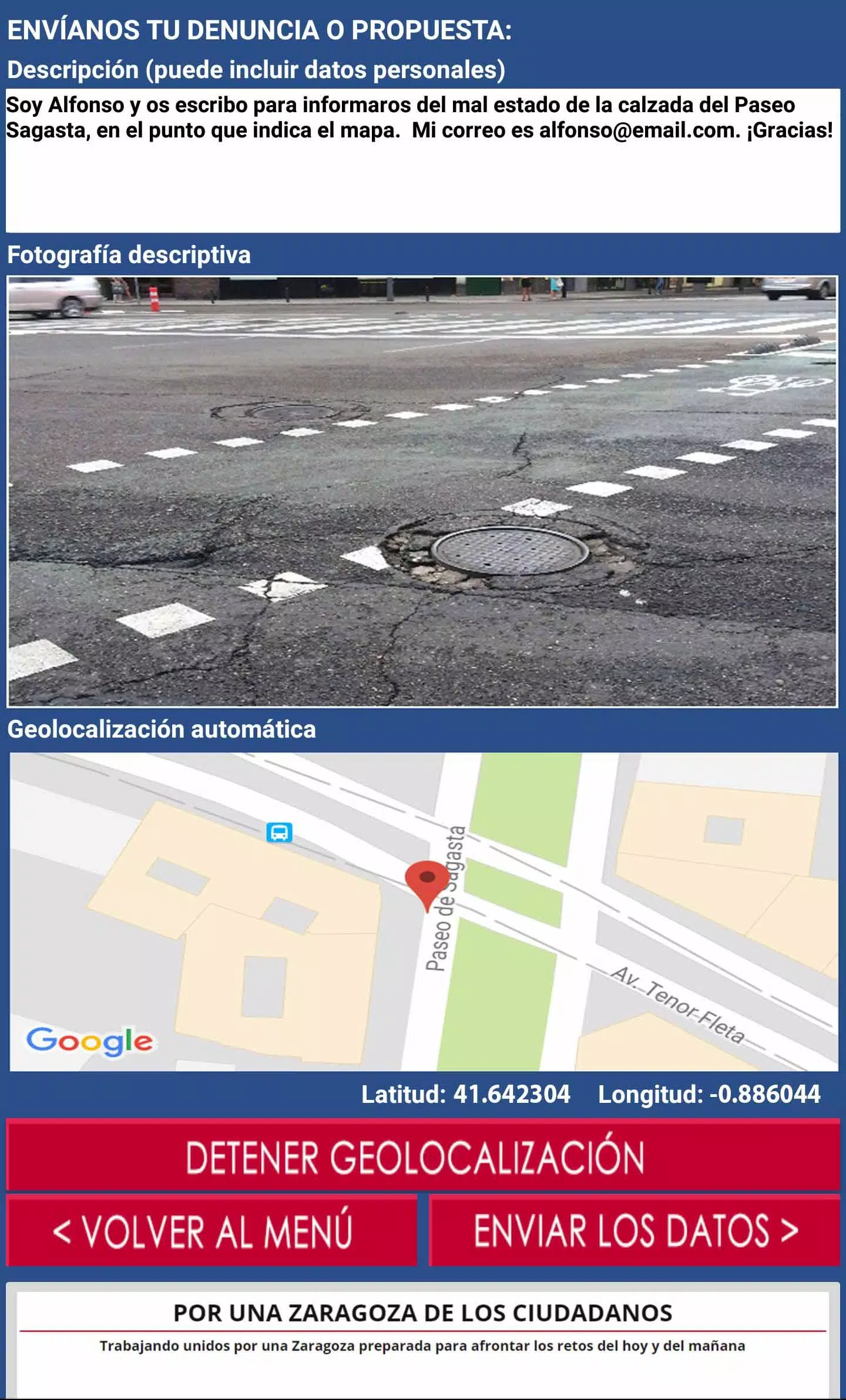 Zaragoza Ciudadana應用截圖第1張