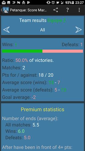 Petanque: Score Marker Screenshot 4