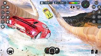 Water Slide Car Race games應用截圖第3張