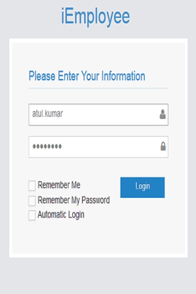 iEmployee ภาพหน้าจอ 2