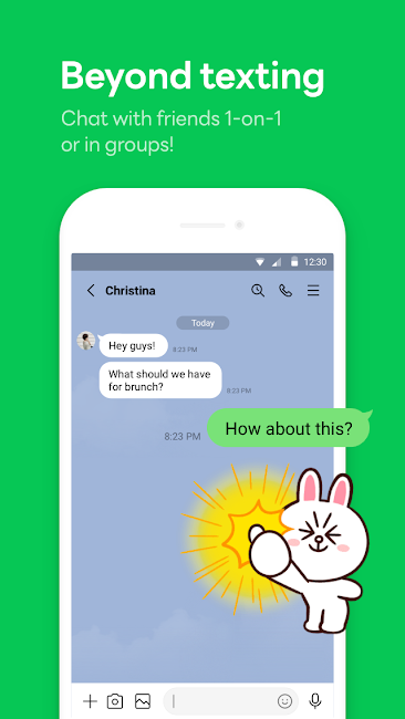 LINE: звонки и сообщения Скриншот 2